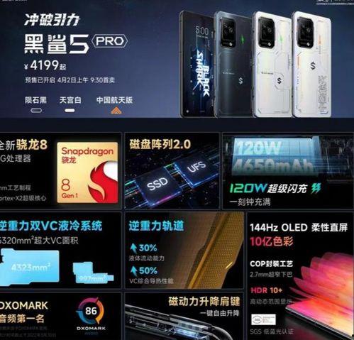 黑鲨5pro最新爆料,性能怪兽降临，游戏体验再升级！